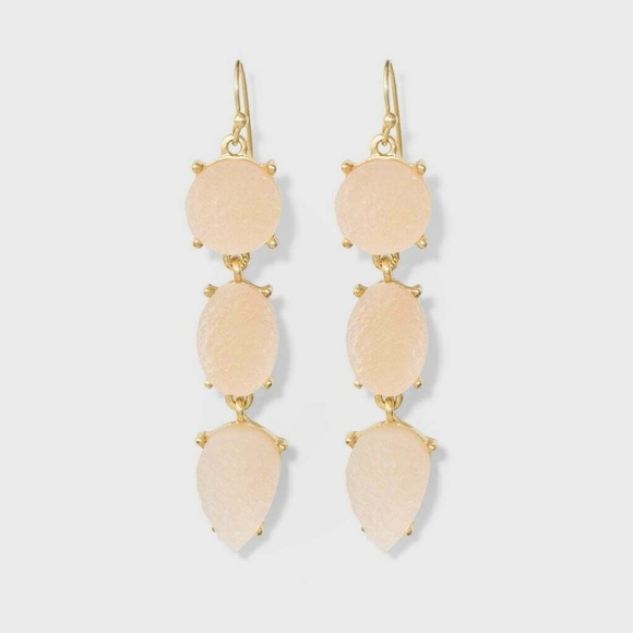 BaubleBar Jewelry - ♥️SUGARFIX by BaubleBar Druzy Drop Earrings♥️